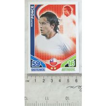 2010 Topps Match Attax World Cup Trading Card - Chile, Waldo Ponce