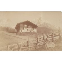 Adelboden Grosslonner Antique Switzerland Postcard