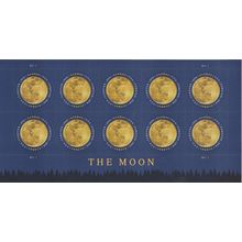 Global - International Postage Stamps Sheet of 10 Stamps Scott 5058