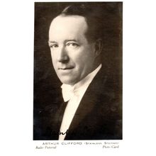 Arthur Clifford Stainless Stephen Comedian Old Hand Signed Photo Card