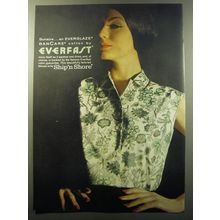 1960 Ship'n Shore Fashion Ad - Sunaire An Everglaze BanCare cotton by Everfast