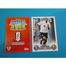 Hameur Bouazza - Fulham - Match Attax 2007/08 Football Card