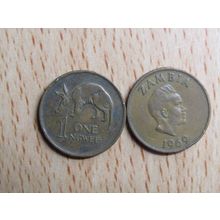 Zambia 1969 1 Ngwee Coin