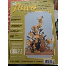 flora international magazine march april 1993 floral arrangement