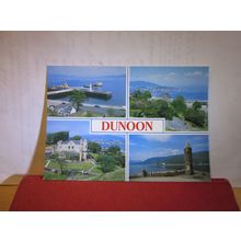 multiview, DUNOON, Argyllshire, Scotland postcard 'Hail Caledonia' series (a) =