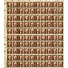 Ernest Taylor Pyle Sheet of 100 - 16 Cent Postage Stamps Scott 1398