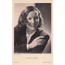 Kirsten Heiberg The Titanic Ship Film Norway Actress Old RPC Postcard