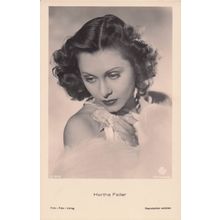 Hertha Feiler Jewish Austria Film Actress Old Real Photo Postcard