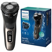 Philips Norelco Shaver 3600 Series, Wet and Dry Electric Shaver, P-Cap, Travel P