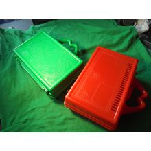 1988 McDonald's Plastic Lunch Box/ Pencil Box LOT! 8" W/Stickers!! $38.00 Shippe