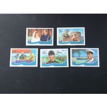 ICOLLECTZONE Cook Islands 297-301 VF NH