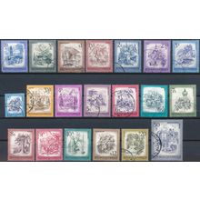 Beautiful Austria: 20 Values - Austria 1973/83 - Used Hinged