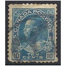 Canada 1923 SG253 10c Blue Good Used ..