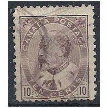 Canada 1903 SG183 10c Pale Dull Purple Fine Used...