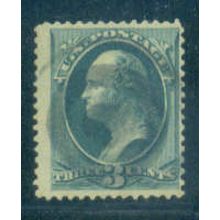 Used 184 3c George Washington Just Clears M00460