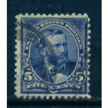 Used 281 5c Ulysses S. Grant Average Plus M04730