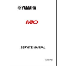 YAMAHA MIO SERVICE MANUAL 2003 SCOOTER 305 PAGES IN ENGLISH