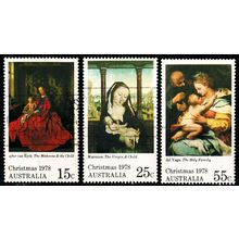 AUSTRALIEN AUSTRALIA [1978] MiNr 0660-2 ( O/used ) Weihnachten
