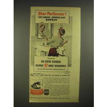 1945 Old Dutch Cleanser Ad - Star Performer