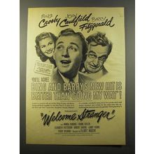 1947 Welcome Stranger Movie Ad - Bing Crosby