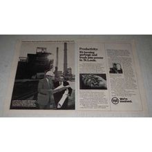 1974 United States Steel Ad - Garbage Into Power