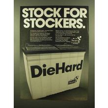 1979 Sears DieHard Battery Ad - Stock for Stockers