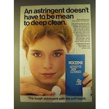 1980 Noxzema Antiseptic Skin Cleanser Ad - Deep Clean