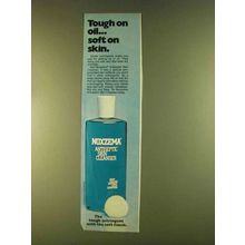 1980 Noxzema Antiseptic Skin Cleanser Ad - Tough on Oil