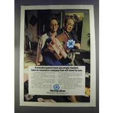 1980 Metropolitan Life Insurance Ad - Uninvited Guests