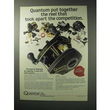 1986 Quantum DynaMag Reel Ad - Took Apart Competition