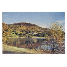 TROSSACHS HOTEL AND LOCH ACHRAY, SCOTLAND unused postcard, J. Arthur Dixon =