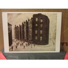 ORDSALL LANE, SALFORD. 1927 by L.S. Lowry. art.. unused postcard Tate Gallery /