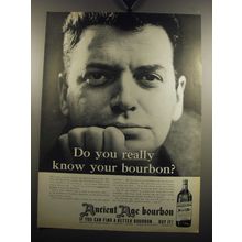 1957 Ancient Age Bourbon Ad - Do you really know your bourbon?