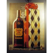 1957 Ancient Age Bourbon Ad - Kentucky's great bourbon now in a gift bottle