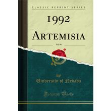 1992 Artemisia, Vol. 88 (Classic Reprint)