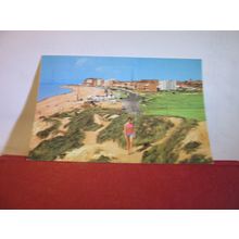 VIEW FROM GALLEY HILL, BEXHILL-ON-SEA, SUSSEX. used postcard 1979 pm =