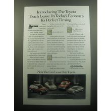 1994 Toyota Advertisement - 4Runner, Camry, Truck and Celica