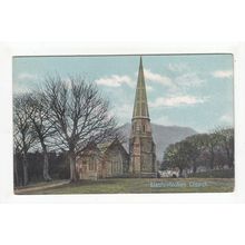 The Church Llanfairfechan Postcard Wales