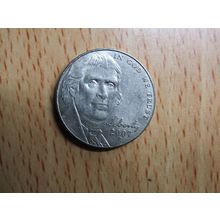2007p USA 5 Cents Jefferson Nickel Coin