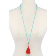 New Cowrie Shell Tassel Beaded Necklace