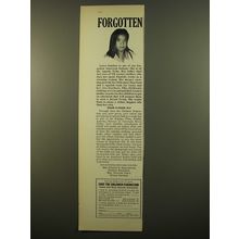 1961 Save the Children Federation Ad - Forgotten