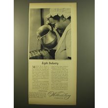 1961 Williamsburg Virginia Ad - Light industry