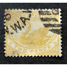 AUSTRALIAN STATES..-western australia SG 113 USED 2d #3
