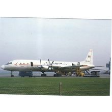 ILL 18 AIRCRAFT TAROM AR BIRMINGHAM AIRPORT. CARD NO FP 240