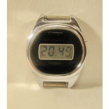 Vintage Soviet ELEKTRONIKA 5 LCD Digital Women's Watch Quartz USSR Wrist Watch