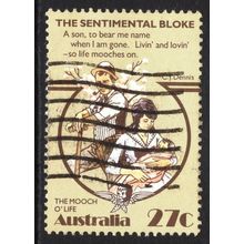 AUSTRALIA 1983: THE SENTIMENTAL BLOKE - 27c THE MOOCH O'LIFE USED (G4)