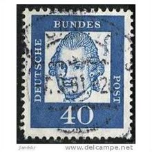 1961 Michel 355x - fine used (o) - normal paper