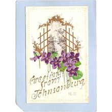 New Jersey Johnsonburg Greetings From Johnsonburg NJ~2805