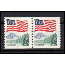 2280a 25c U.S. Flag Fine MNH CNP Left 14 PA1075