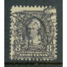 Used 306 8c Martha Washington Average Plus M05888